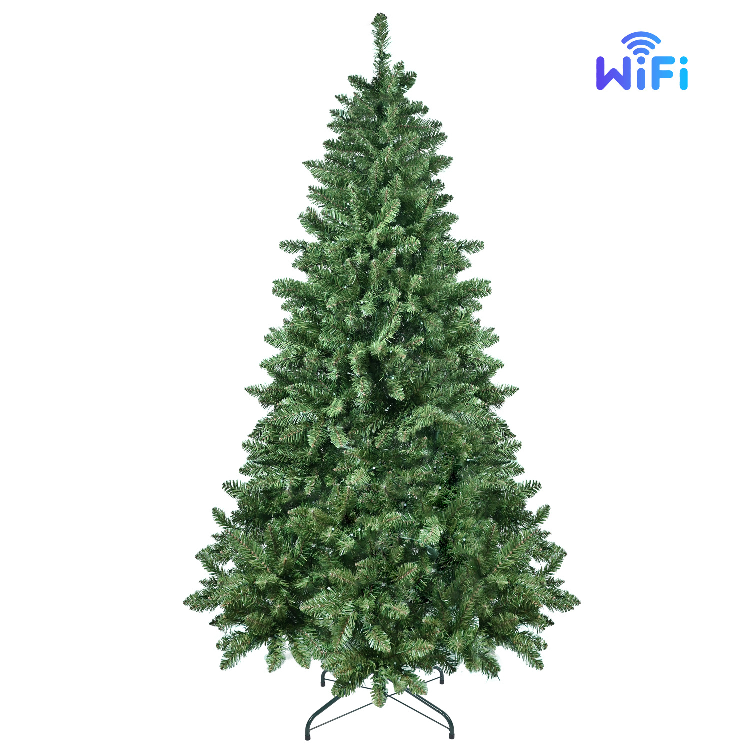 Premium PE PVC Artificial Christmas Tree, Full Body Holiday Tree - Image 7