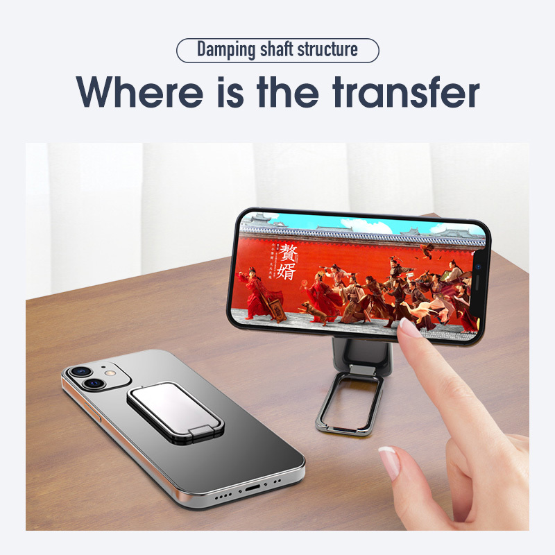 Retractable Ring Phone Holder, Foldable Desktop Stand and Magnetic Car Mount - Image 6