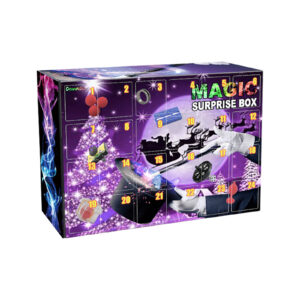 Magic trick advent calendar with a surprise behind each of 24 days